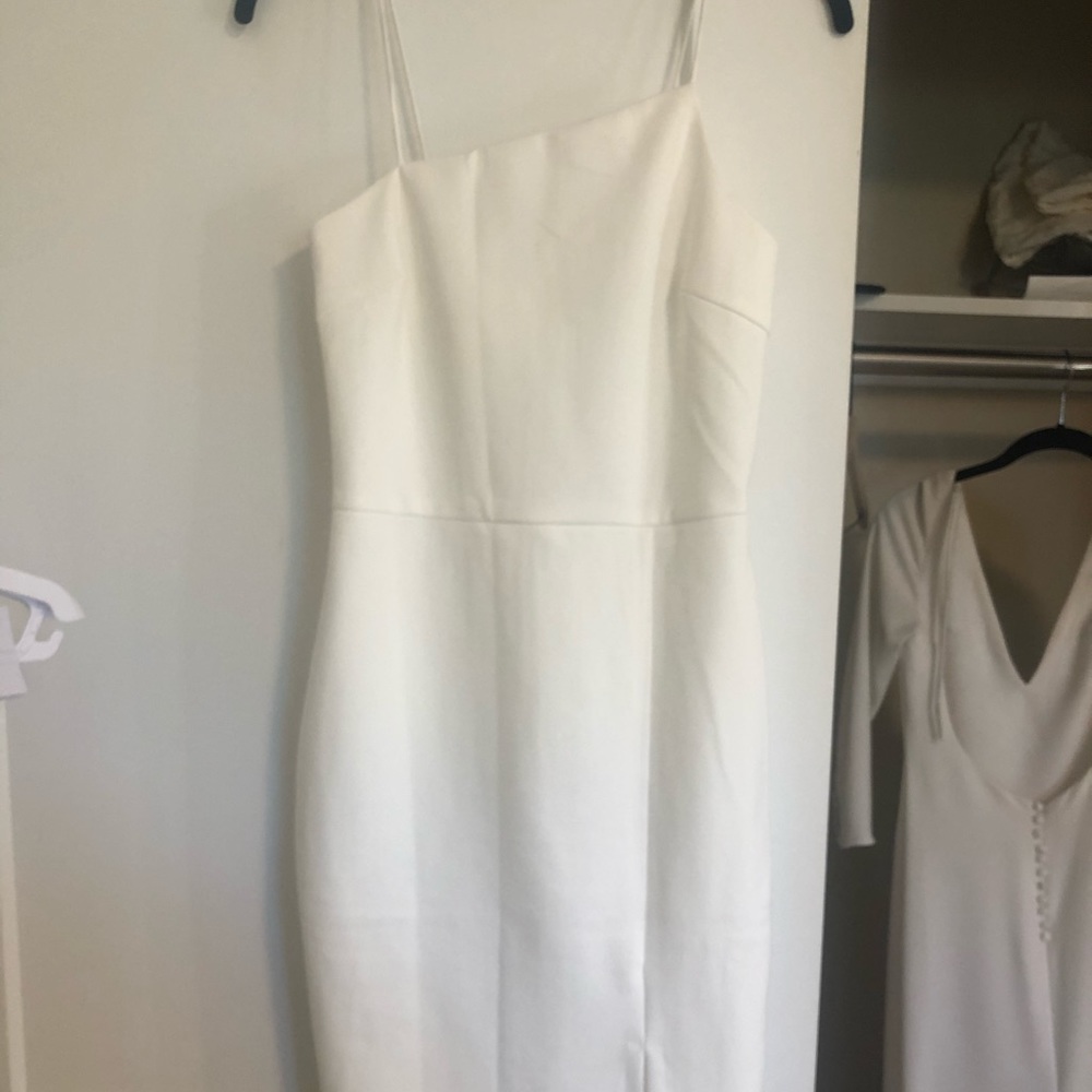 NWT Asymmetrical neckline dress